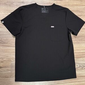 FIGS Style LEON FM1500 Men's Medical Scrub Top Size L